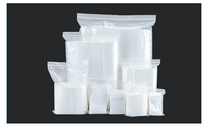 LDPE Mini Pocket 4 X 6 Cm Poly Plastic Zip Lock Bag with Zipper for Nuts Powder Flour Packaging